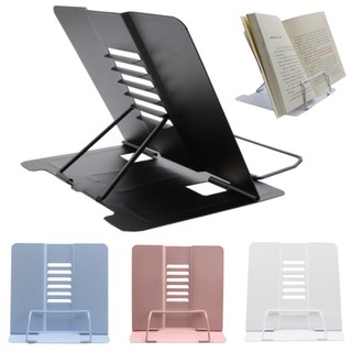 Office School Home Metal Foldable Book Stand Reader Adjustab