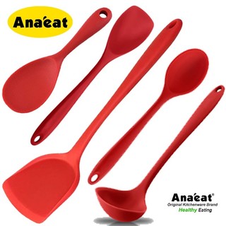 Silicone Cake Butter Spatula Spoon Stirring Spoon Rice Spoon