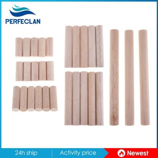 20mm Round Balsa Wood Sticks Unfinished Woodcraft Stick Dowe