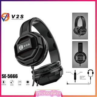 V2S SE5666 Game Headphone Stereo Hifi Wired Headset