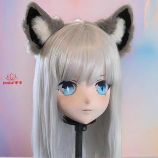 jess 白模二次cos頭殼 kig款43後殼 kigurumi定製頭殼 頭套定製 定製版 頭殼面具 面具頭套白模頭