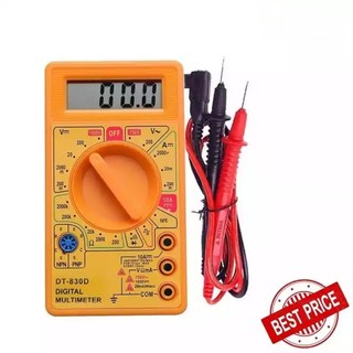 LCD Digital Multimeter Digital AC DC Voltmeter Ammeter Ohmm