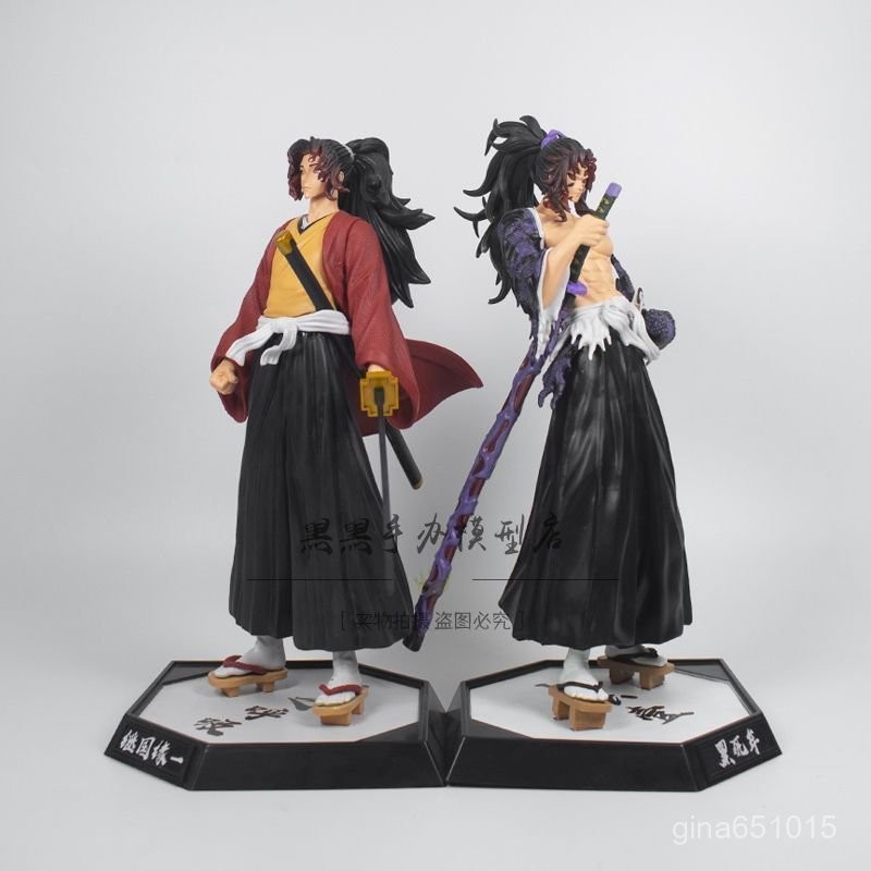 新貨上架✨鬼滅之刃十二鬼月上弦之壹GK黑死牟鬼王無慘墮姬妓夫太郎手辦擺件