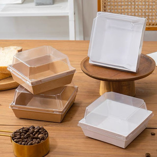50PCS Kotak Kek/Food Box/Dessert Box/Mini Cake Box/Packaging