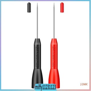 1 Pair Multimeter Test Lead Extention Back Probes Sharp Need