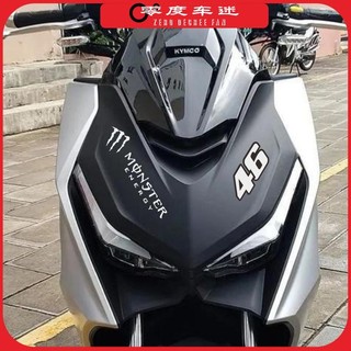 【KYMCO】機車貼紙 車身貼紙 適用光陽KRV180車貼個性防水車身裝飾拉花改裝車頭版畵貼紙可定製