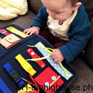 Toddler Busy Board Basic Early Educational Sensory Home Pres