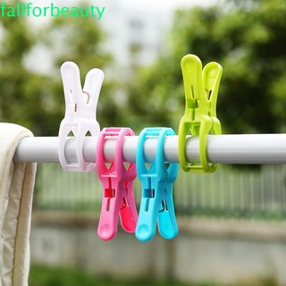 4Pcs Clothes Pegs Windproof Beach Towel Clamp Clothes Clip L