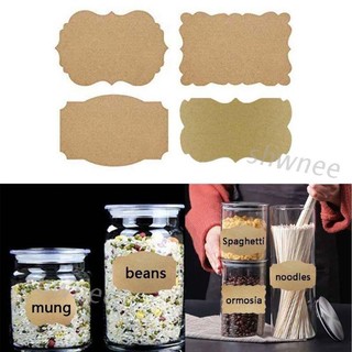 250pcs/roll DIY Blank Kraft Label Handmade Baking Seal Stick