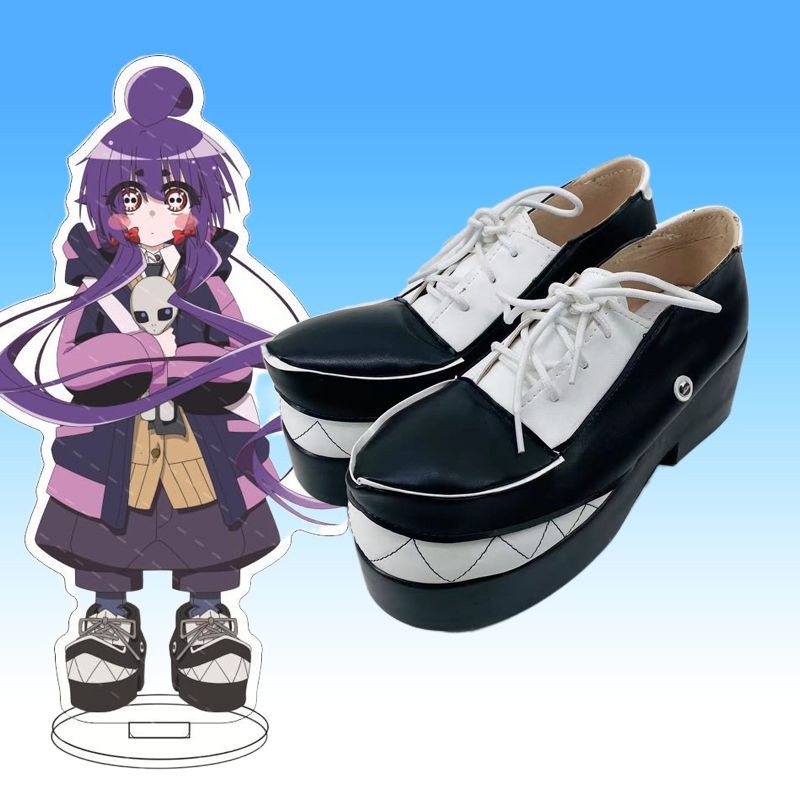 🍁蝦皮低價🍁 黑暗集會 寶月夜宵 cos動漫鞋手工定製cosplay來圖定製