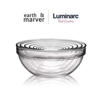Luminarc Stackable / Salad Bowl / Mixing Bowl, Glass (Local