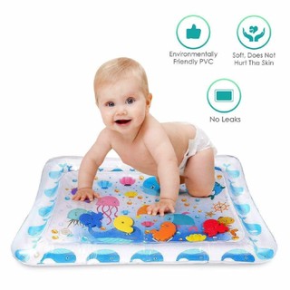 Baby Water Mat /Inflatable Play Mat / Baby Tummy Time Mat G