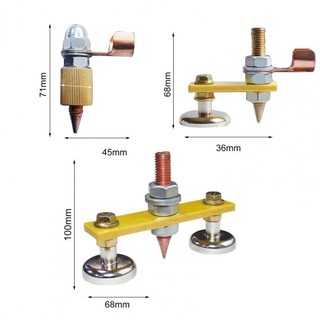 Magnetic Welding Head Welding Ground Clamp Magnetic Welding