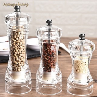Acrylic Salt Pepper Mill Grinder Manual Pepper Salt Spices S