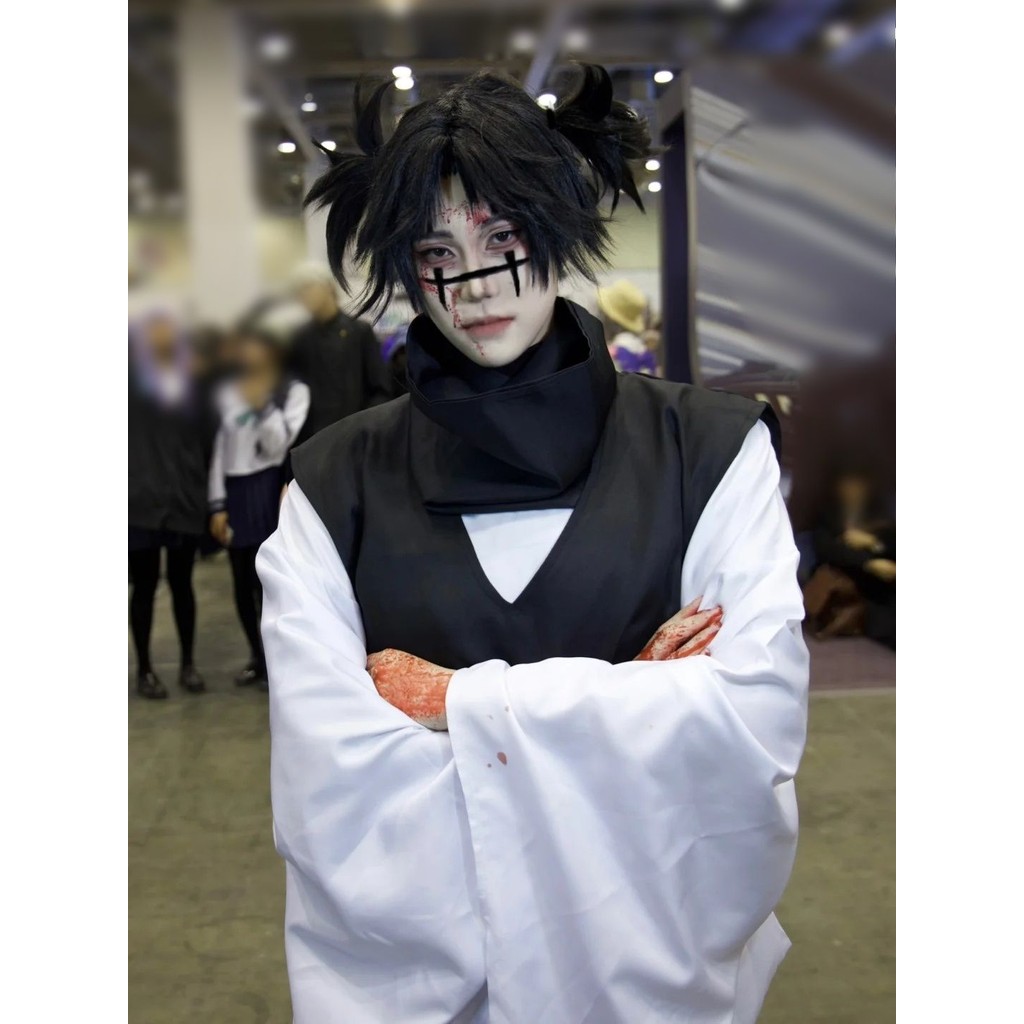  全套漫展c服男 萬聖節服裝咒術迴戰脹相cos服 Jujutsu Kaisen動漫二次元cosplay服 萬聖節cos服