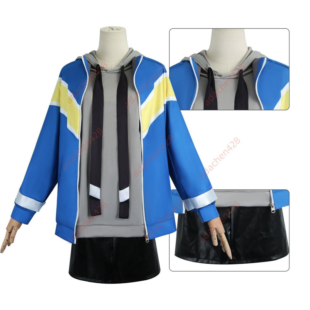 爆款🥣#夜晚的水母不會游泳cos服裝山之內花音cosplay服裝二次動漫服裝