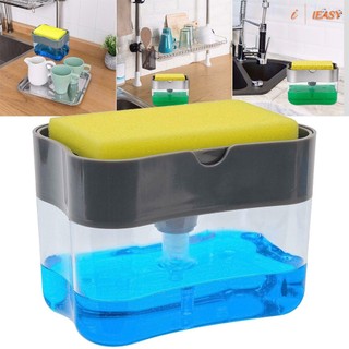 Soap Pump Dispenser Sponge Holder for Dish Soap Sponge Kitch