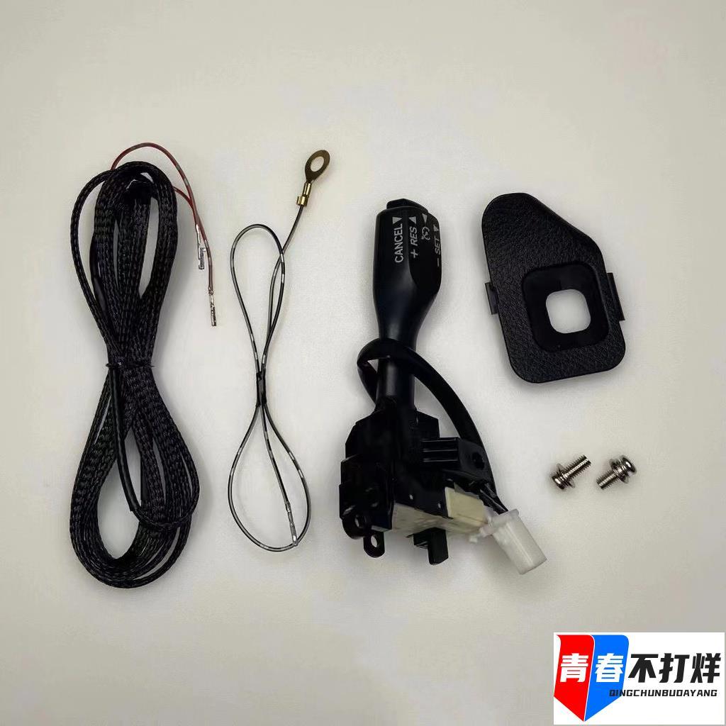豐田 定速撥桿 WISH ALTIS YARIS CAMRY VIOS定速巡航開關 方向盤加裝定速桿 代客安裝