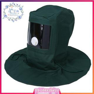 Sand Blasting Hood Abrasive Sandblaster Mask Cap Wind Dust A