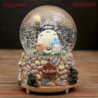 【龍貓水晶球音樂盒】龍貓 水晶球 音樂盒 八音盒 桌面擺件 小夜燈 檯燈 存錢罐 撲滿 兒童生日禮物 龍貓音樂盒 龍貓擺
