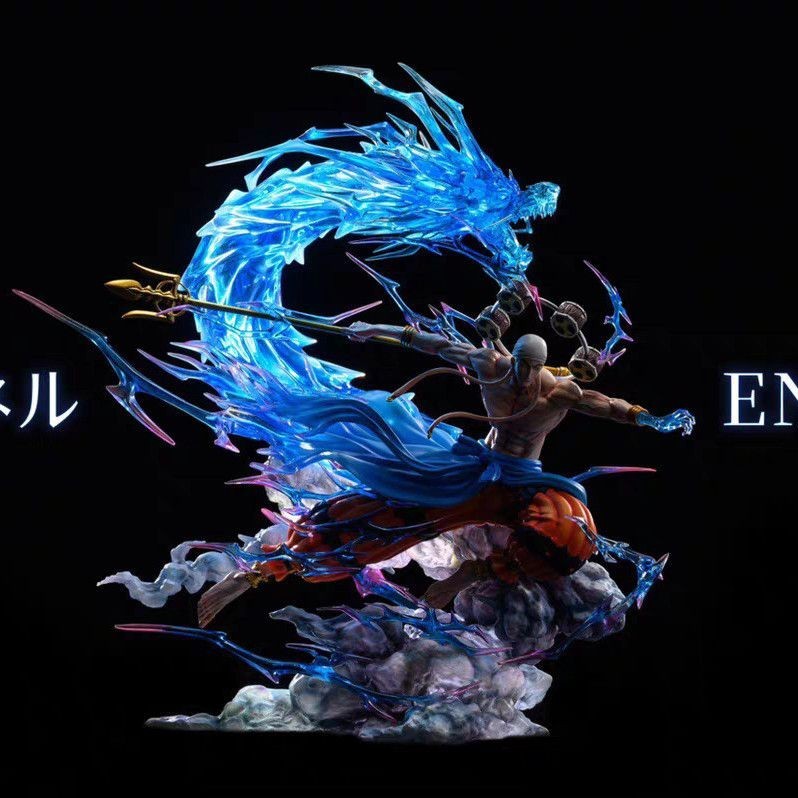 台灣出貨&免運🌸【海賊王手辦】 EVIL雷神艾尼路 磁吸武器 生日禮物桌面擺件 動漫周邊 粉絲收藏擺件