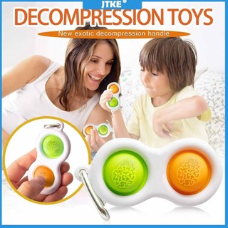 Montessori Antistress Fidget Toys Simple Dimple Toy Pressure