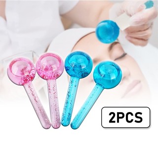 2PCS Ice Roller Globes Facial Roller Skin Face Massage Eye M