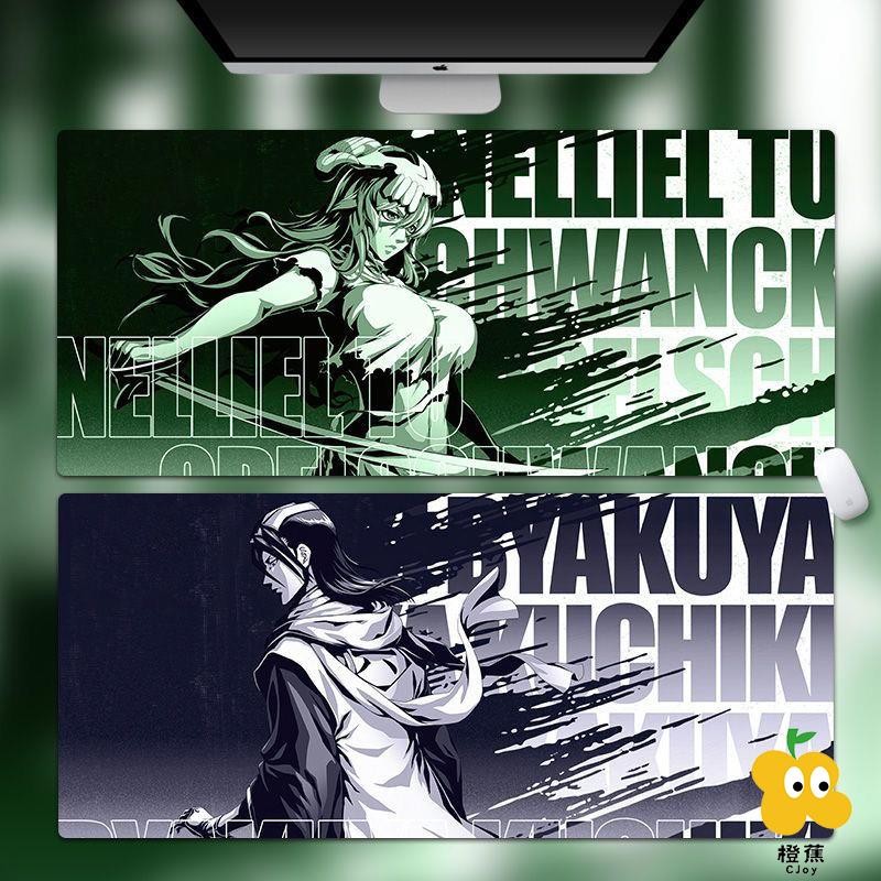橙蕉☁死神周邊 死神BLEACH鼠標墊新款電競超大號學生宿舍辦公電腦鍵盤墊耐臟桌墊 交換禮物 生日禮物
