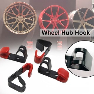 Tire Wheel Hub Hook Hanger Racing Car Wheel Hub Wall Mounted