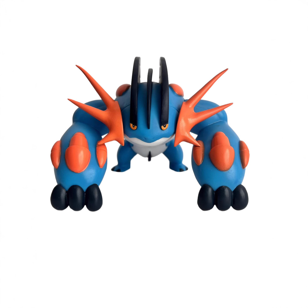 【現🧡貨】【抱漫閣】口袋妖怪水躍魚進化二次元手辦擺件 寵物精靈GK沼澤怪動漫手辦模