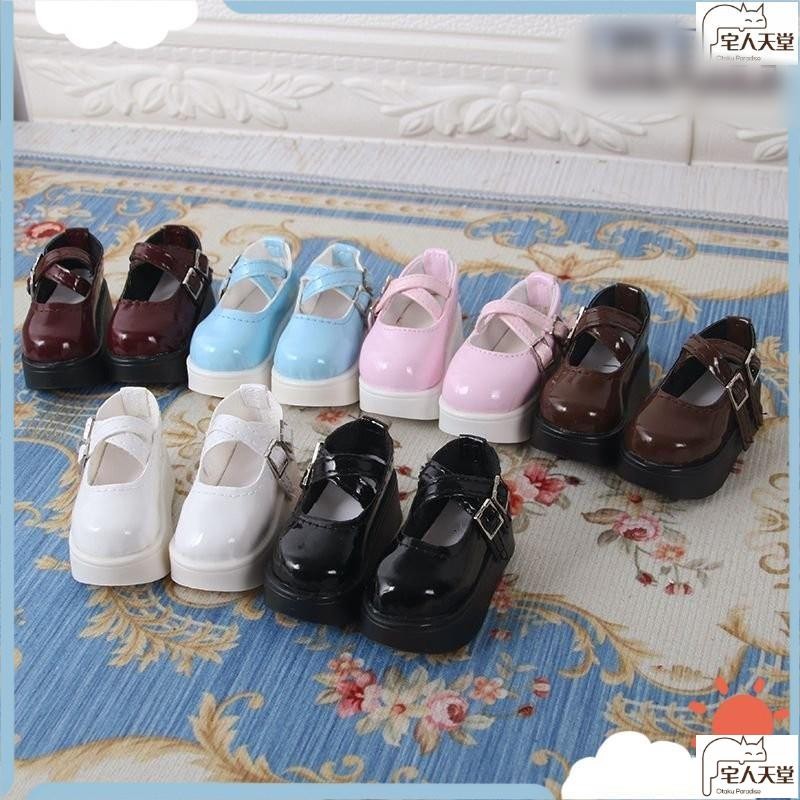 【限時殺價】【1.5萬人收藏】bjd四分娃鞋4分皮鞋厚底鬆糕鞋蜜桃熊蛋1/4咪咪兔msd熊妹可穿