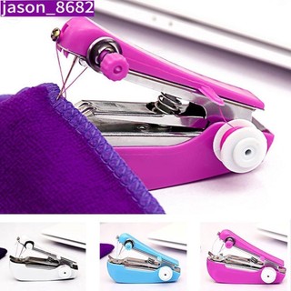 Mini Handheld Sewing Machine Quick Stitch Sew Needlework Cor