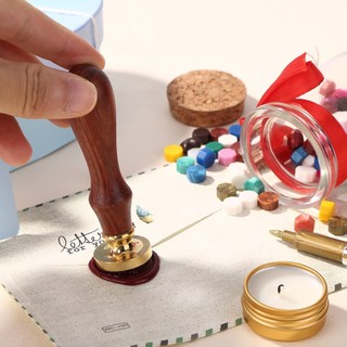 100Pcs/Bag Sealing Wax Retro Octagon Sealing Wax Beads for E