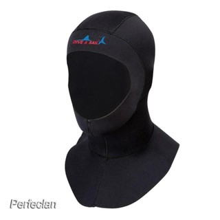 3MM Neoprene Wetsuit Hood Scuba Diving Hood Unisex Bib Dive