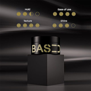 熱銷✨Base髮泥 強力定型 低光澤度 啞光效果 紋理質感 簡單快速髮蠟 啞光髮蠟