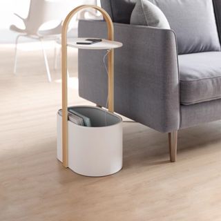 ⭐臺中⭐Umbra貝爾伍德收納邊幾原創設計鐵藝沙發客廳角幾收納茶幾置物架