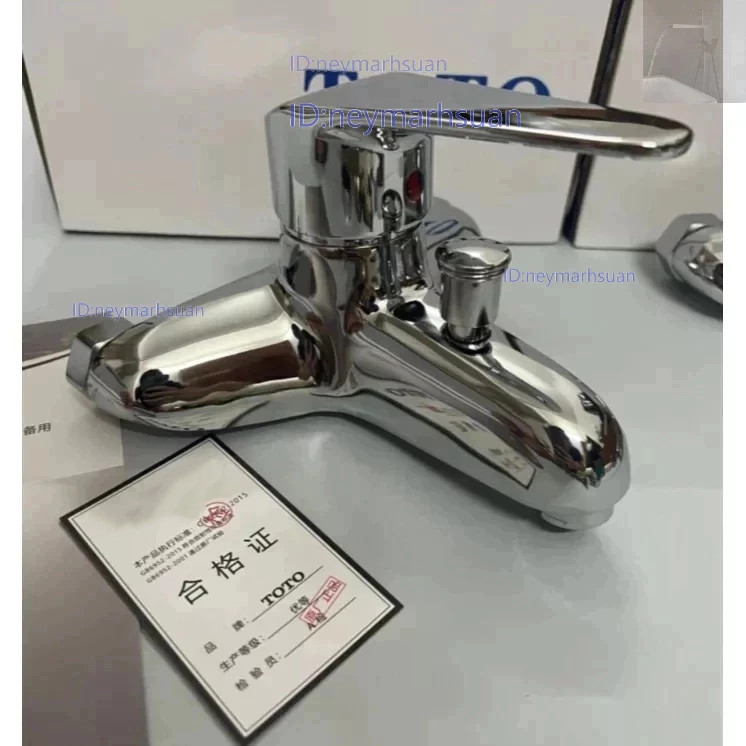 台灣-現🔥日本TOTO全銅純銅水龍頭冷熱水混水閥浴缸龍頭不鏽鋼龍頭浴室衛浴洗臉盆三聯水龍頭