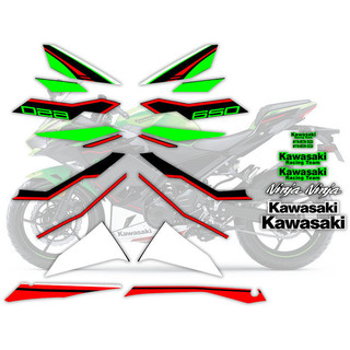 【雯雯貼紙】川崎機車摩托車機車貼紙 川崎NINJA650 KRT版畫全車原版本裝飾防水車貼
