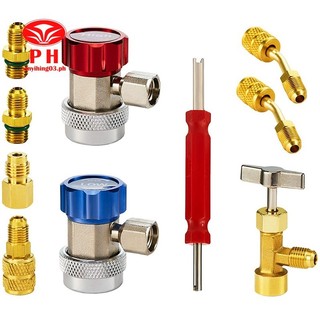 AC Adapter Tool Kit, AC Gauge Hose Conversion Adapters Inclu