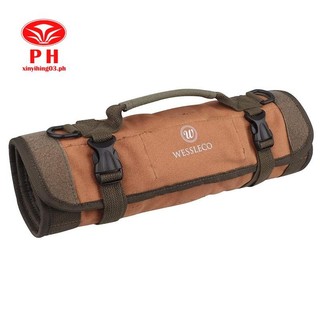 WESSLECO Tool Roll Organizer, Wrench Roll Organizer for Elec