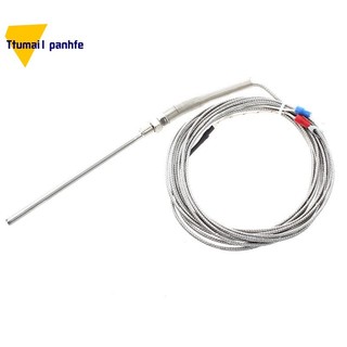 3m/10ft Stainless Steel Probe K type Sensors High Temperatur