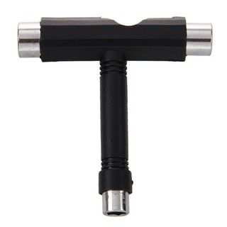 Black T SKATEBOARD ROLLER SKATE HEAVY DUTY MULTI T TOOL NEW