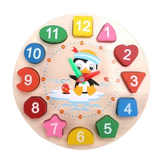 1 Set Shape Matching Puzzle Toy Early Educational Matching P