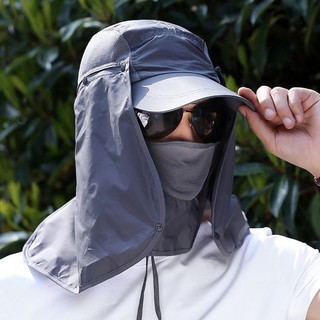 Outdoor Sport Hats UV Face Neck Cover Fishing Cap