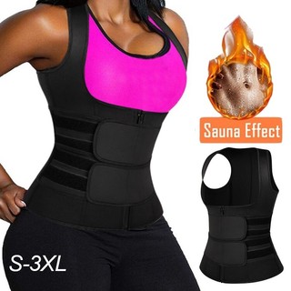 Neoprene Sauna Sweat Vest Waist Trainer Corset Trimmer Vest