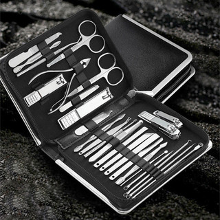 Professional Stainless Steel Nail Clippers Manicure Set Cutt