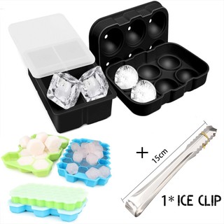 Silicone Ice Cube Tray 6 Holes Big Ice Mold Sphere Ice Ball