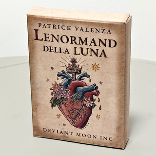 🔥熱賣🔥 邪月雷諾曼 9*6cm 36張雙麵壓紋 deviant moon lenormand NIV8