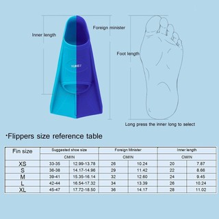 Snorkeling Fins Silicone Swimming Fins Unisex Swim Training