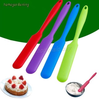 1pc Cake Cream Butter Spatula Mixing Batter Scraper Brush Si